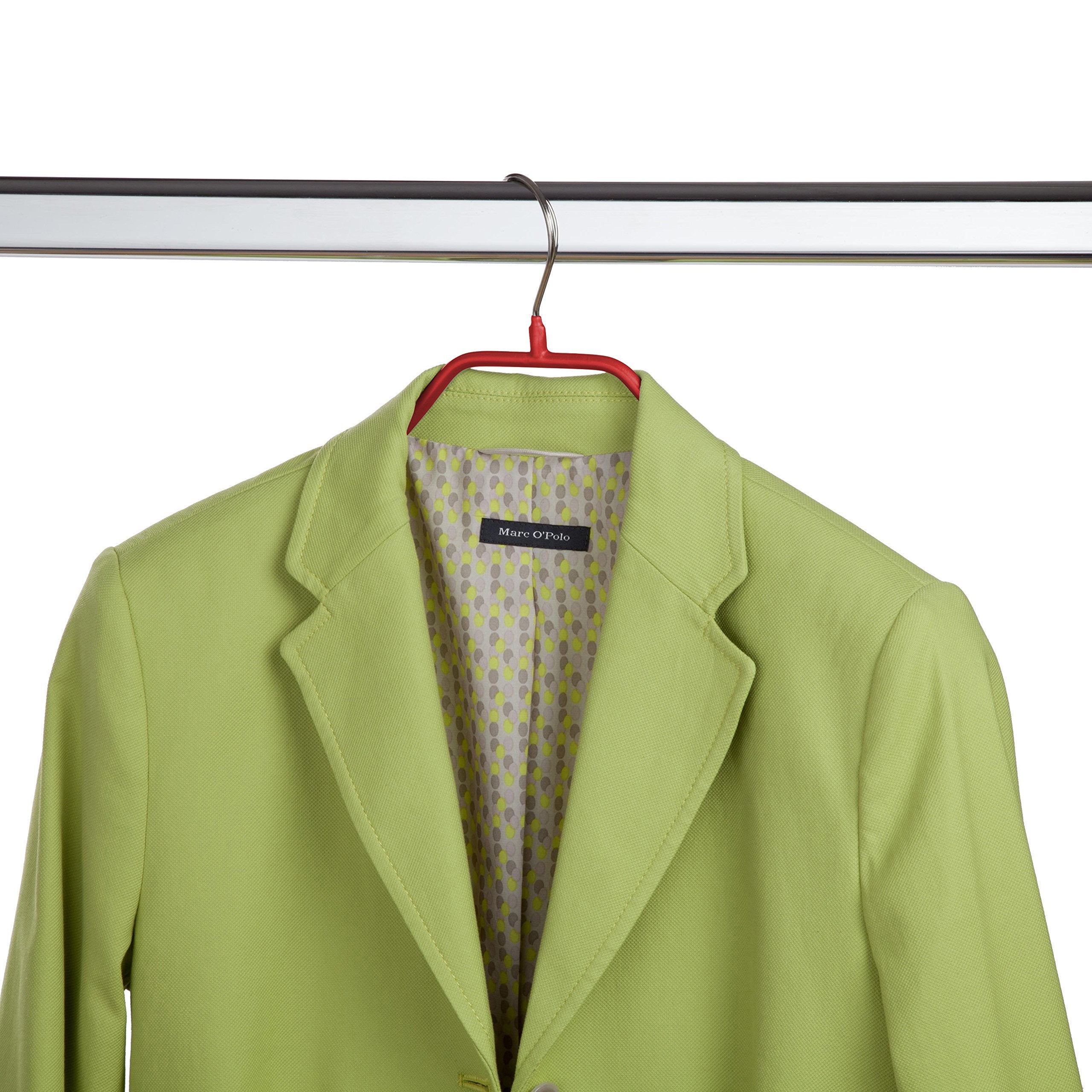 Mawa By Reston Lloyd Bodyform Series Non-Slip Space-Saving Clothes Hanger For Jackets, Suits And Coats, 16-1/2'', Style 42/L, Re